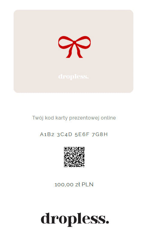 karta podarunkowa