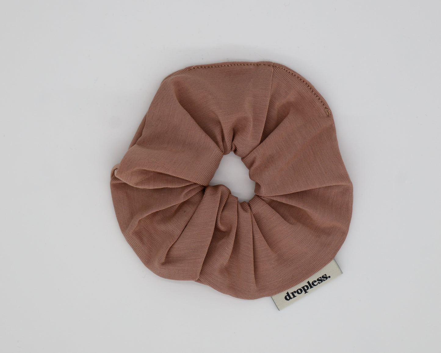 dropless. scrunchie - rose gold
