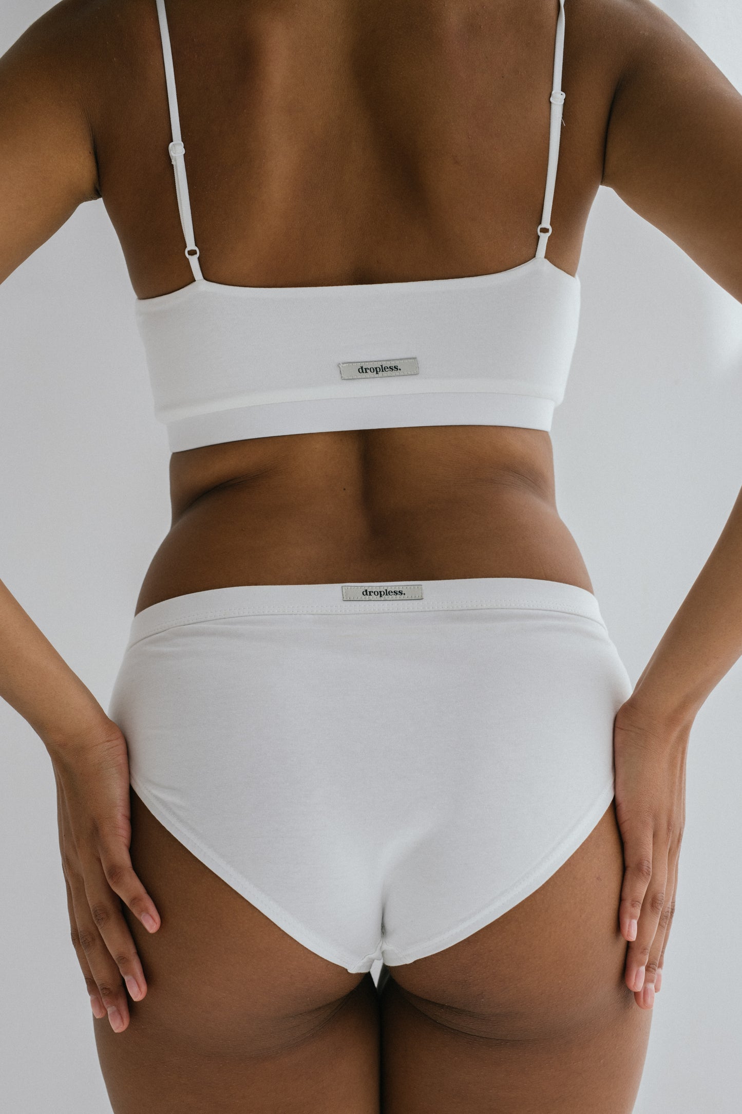 comfy briefs figi bawełniane - białe