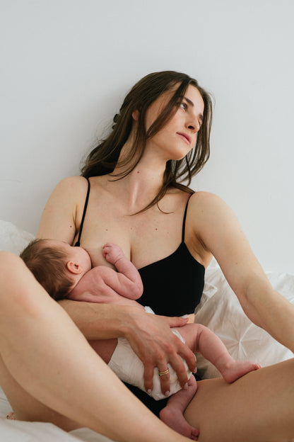 dropless. top bra - czarny