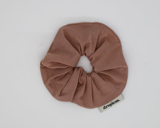 dropless. scrunchie - rose gold