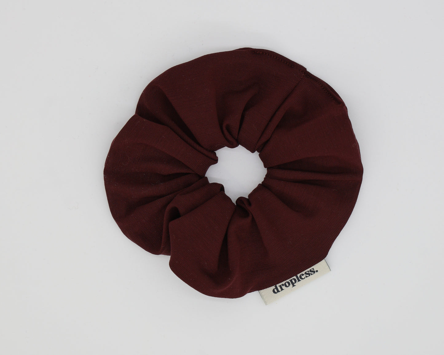 dropless. scrunchie - cherry wine