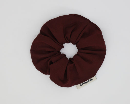 dropless. scrunchie - cherry wine