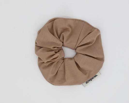 dropless. scrunchie - beżowy