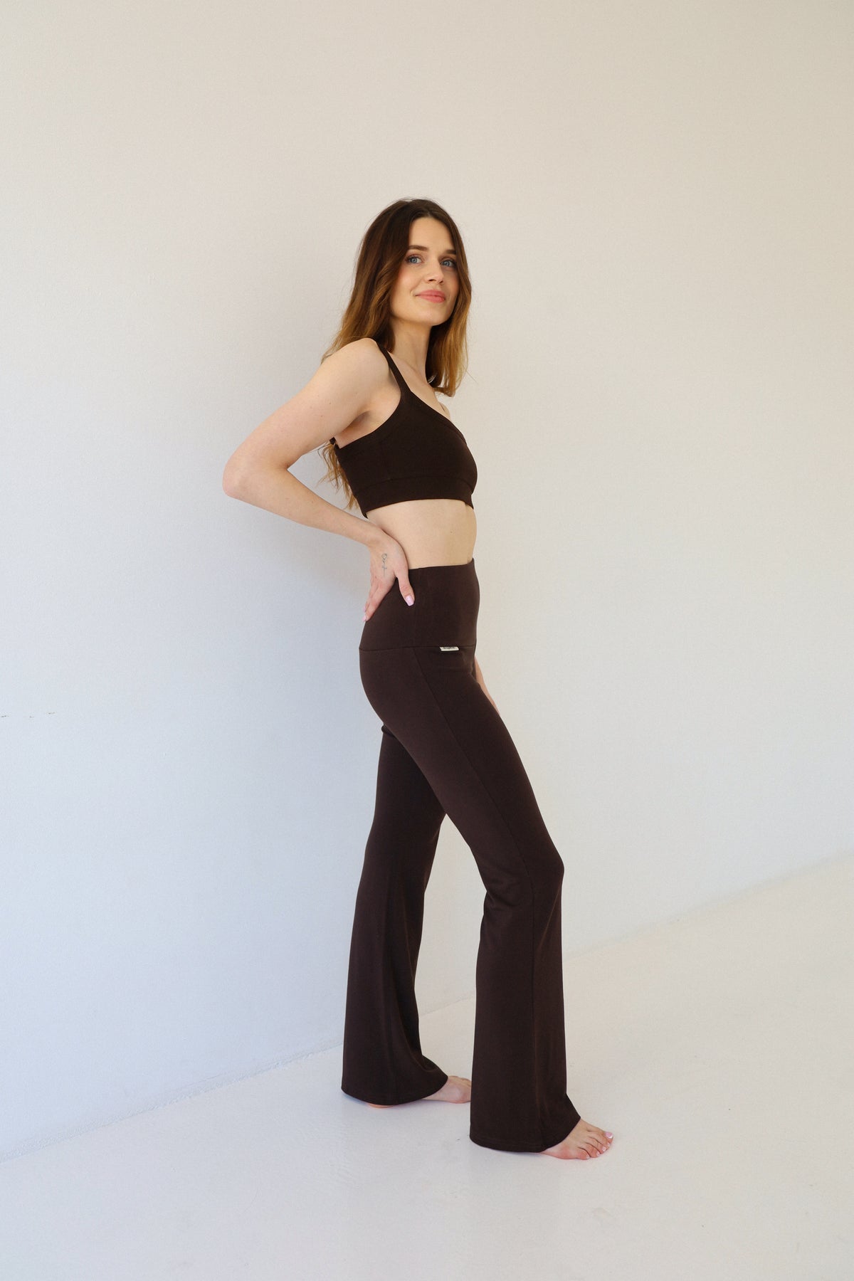 Legginsy z wiskozy Soft Flare
