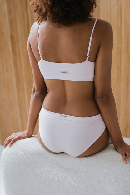 comfy briefs figi bawełniane - ballet róż