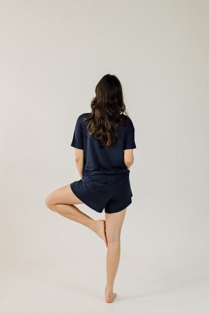 Stay Dry nursing 2in1 t-shirt - navy