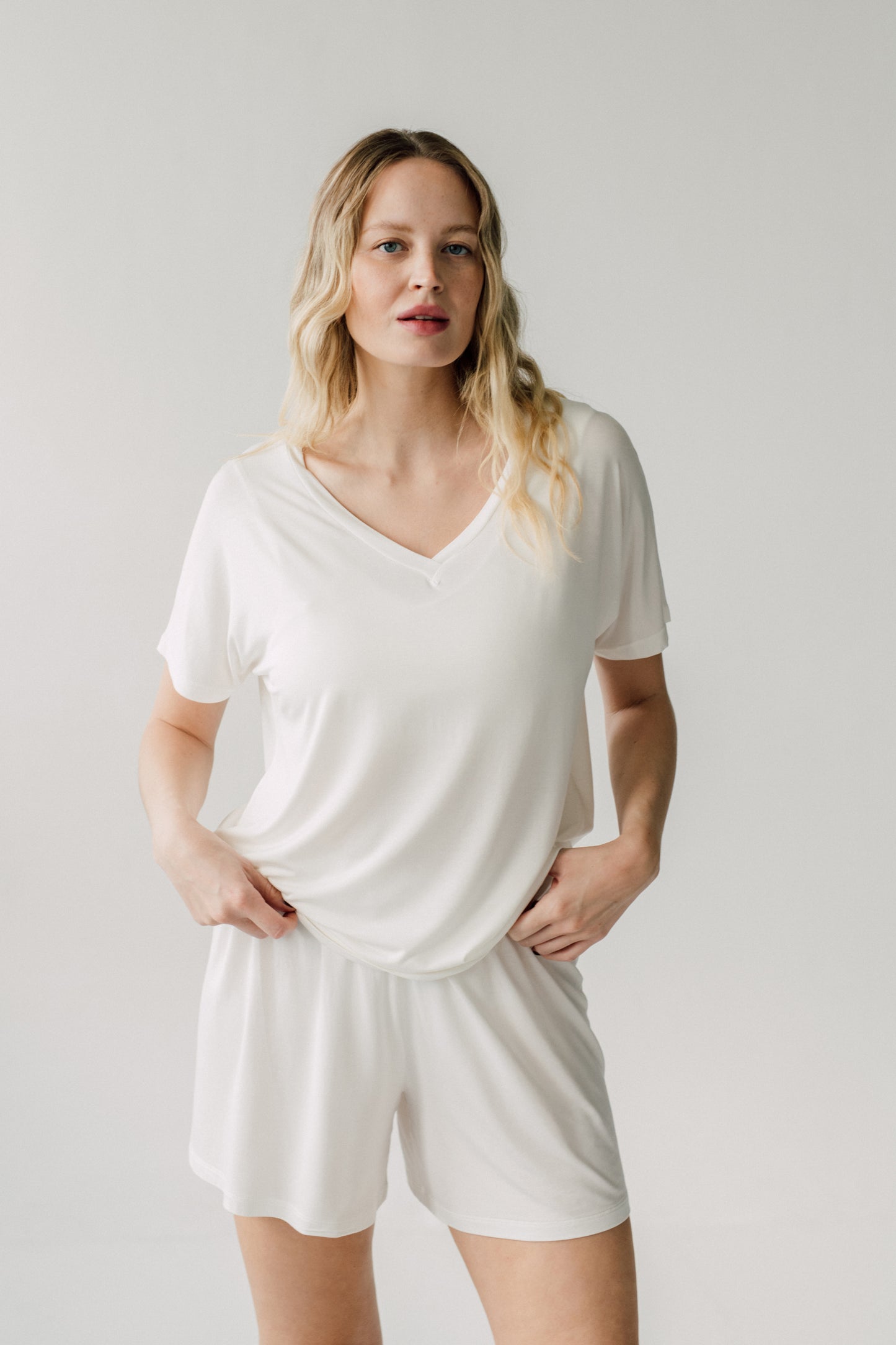 Stay Dry nursing 2in1 set - white