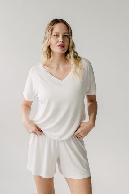 Stay Dry nursing 2in1 set - white